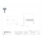 Midwest Fastener Elevator Bolt, 1/4"-20 Thrd Sz, 1-1/4 in L, Steel, Zinc Plated Finish, 10 PK 71303 - alternate 2